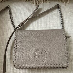 Tory Burch Taupe Crossbody Bag